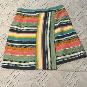 Bright color skirt